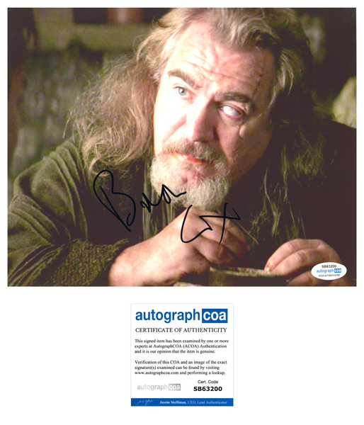Brian Cox Braveheart Signed Autograph 8x10 Photo ACOA