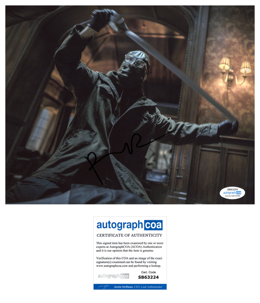 Paul Dano The Batman Signed Autograph 8x10 Photo ACOA