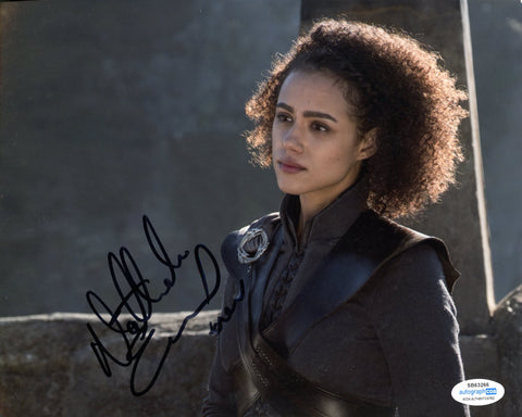 Nathalie Emmanuel Game of Thrones Signed Autograph 8x10 Photo ACOA