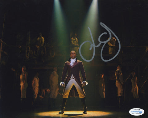 Leslie Odom Jr Hamilton Signed Autograph 8x10 Photo ACOA