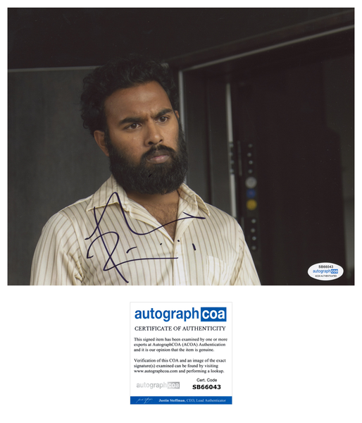 Himesh Patel Station Eleven Signed Autograph 8x10 Photo ACOA