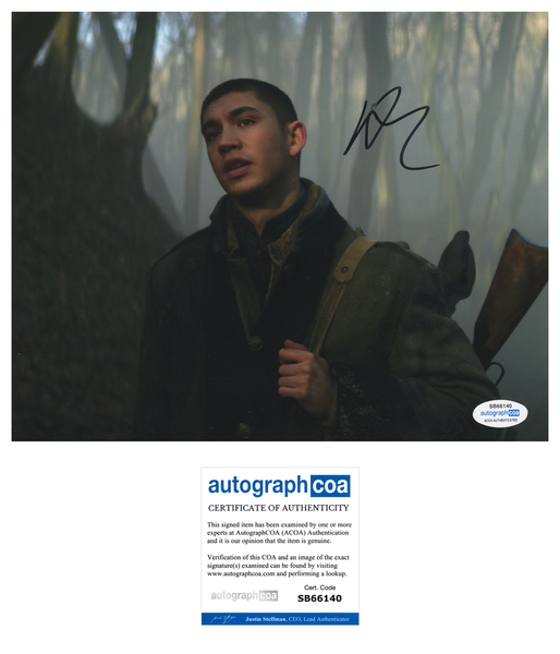 Archie Renaux Shadow and Bone Signed Autograph 8x10 Photo ACOA