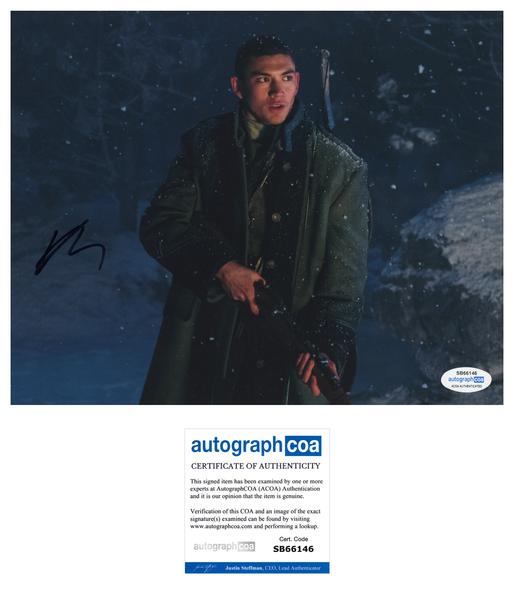 Archie Renaux Shadow and Bone Signed Autograph 8x10 Photo ACOA