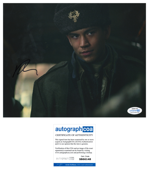 Archie Renaux Shadow and Bone Signed Autograph 8x10 Photo ACOA