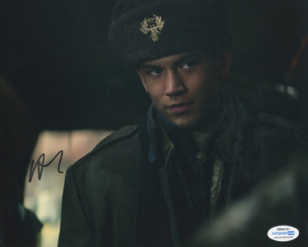 Archie Renaux Shadow and Bone Signed Autograph 8x10 Photo ACOA