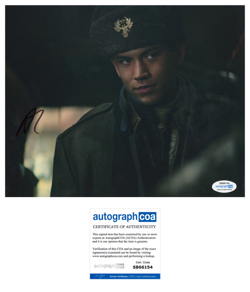 Archie Renaux Shadow and Bone Signed Autograph 8x10 Photo ACOA