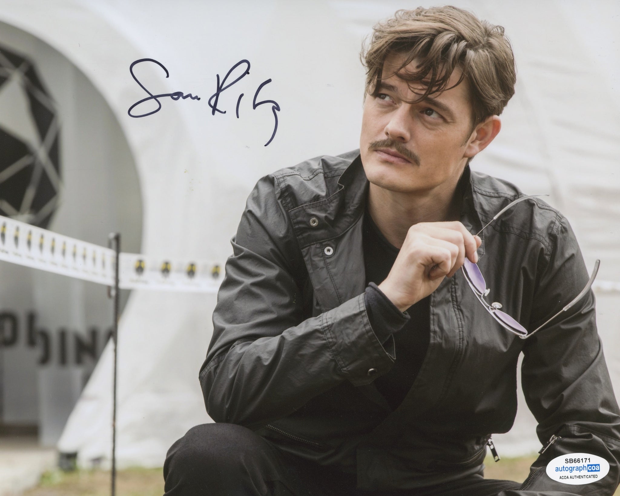 Sam Riley Signed Autograph 8x10 Photo ACOA