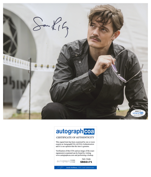 Sam Riley Signed Autograph 8x10 Photo ACOA