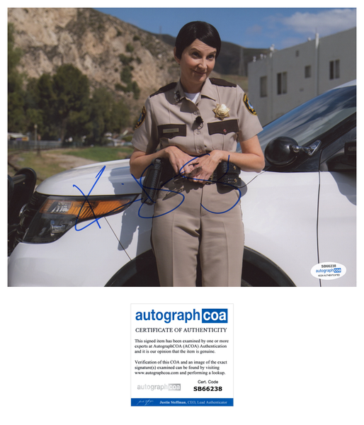 Kerry Kenney Silver Reno 911 Signed Autograph 8x10 Photo ACOA
