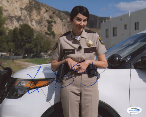 Kerry Kenney Silver Reno 911 Signed Autograph 8x10 Photo ACOA