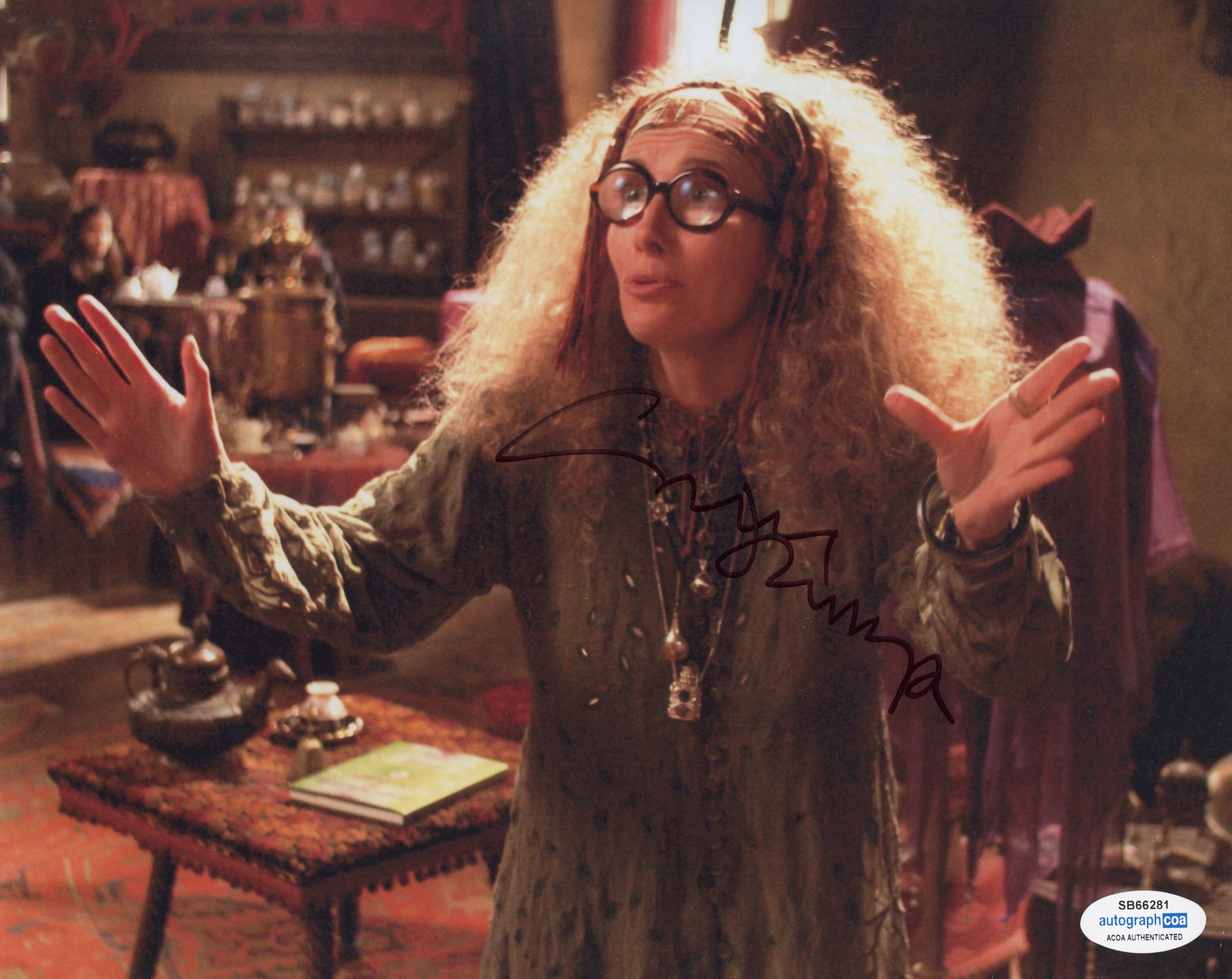 Emma Thompson Harry Potter Signed Autograph 8x10 Photo ACOA