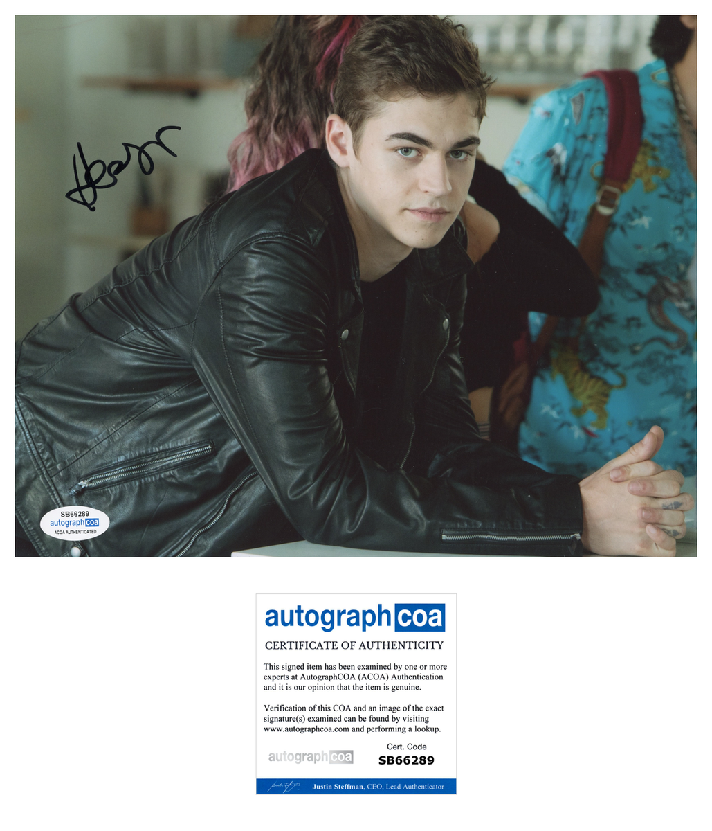 Hero Fiennes Tiffin After Signed Autograph 8x10 Photo Acoa 