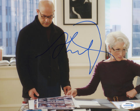 Stanley Tucci Devil Wears Prada Signed Autograph 8x10 Photo ACOA