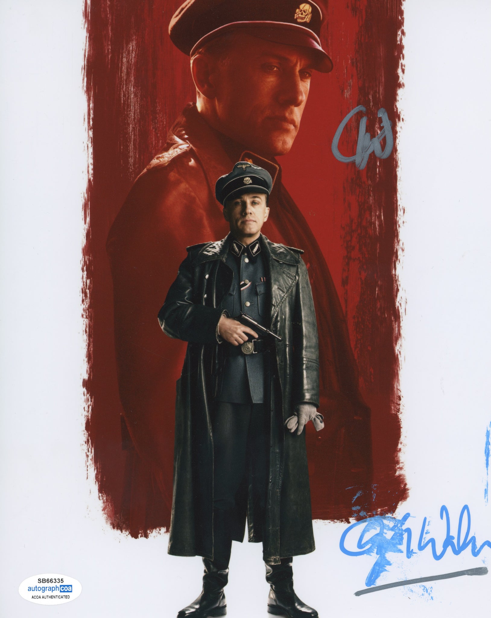 Christoph Waltz Inglorious Basterds Signed Autograph 8x10 Photo ACOA