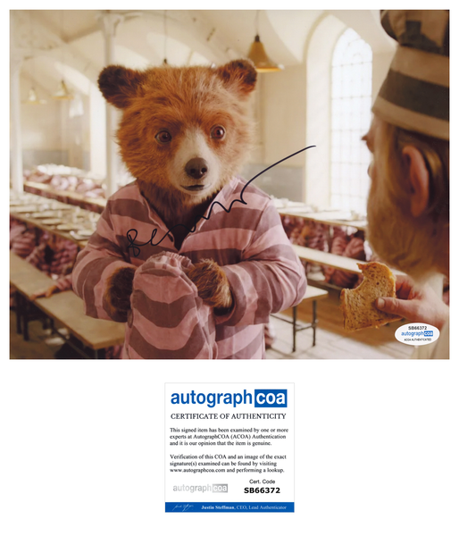 Ben Whishaw Paddington Signed Autograph 8x10 Photo ACOA