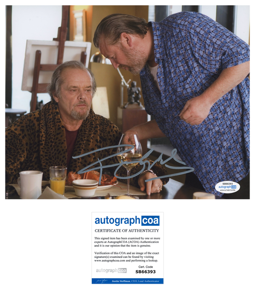 Ray Winstone Departed Signed Autograph 8x10 Photo ACOA
