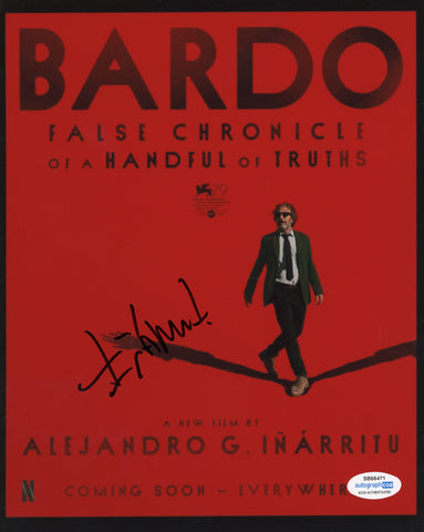 Alejandro G Inarritu Bardo Signed Autograph 8x10 Photo ACOA