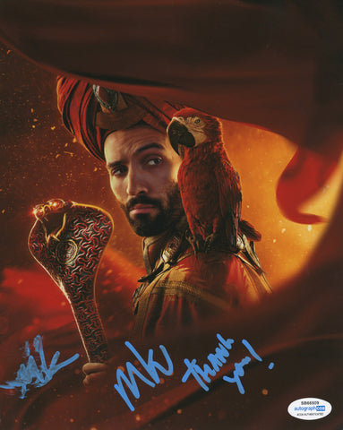 Marwan Kenzari Aladdin Signed Autograph 8x10 Photo ACOA