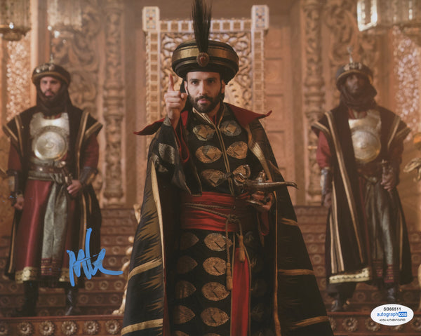 Marwan Kenzari Aladdin Signed Autograph 8x10 Photo ACOA