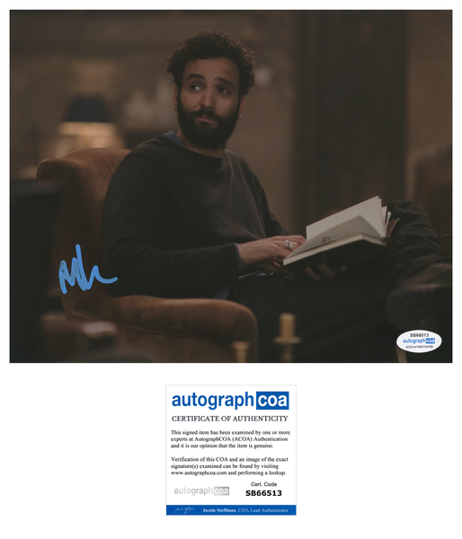 Marwan Kenzari Old Guard Signed Autograph 8x10 Photo ACOA