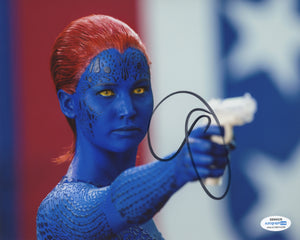 Jennifer Lawrence X-Men Signed Autograph 8x10 Photo ACOA