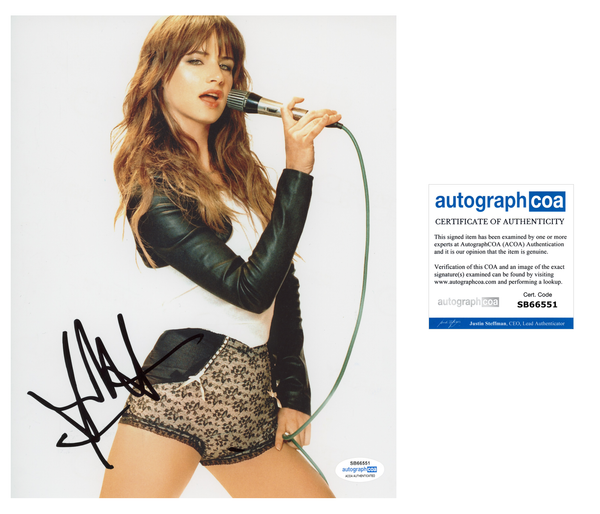 Juliette Lewis Sexy Signed Autograph 8x10 Photo ACOA