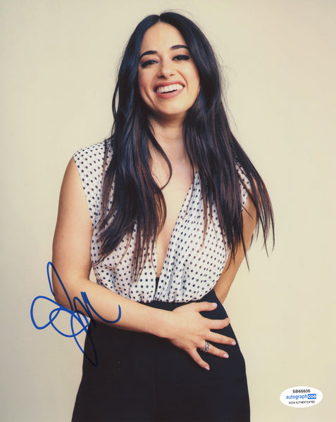 Jeanine Mason Sexy Signed Autograph 8x10 Photo ACOA