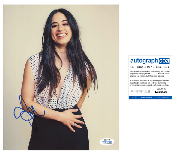 Jeanine Mason Sexy Signed Autograph 8x10 Photo ACOA