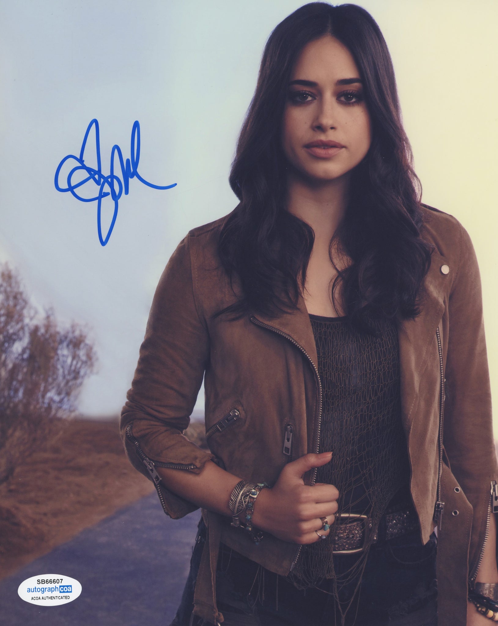 Jeanine Mason Sexy Signed Autograph 8x10 Photo ACOA