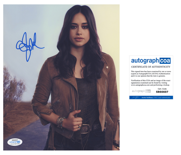 Jeanine Mason Sexy Signed Autograph 8x10 Photo ACOA