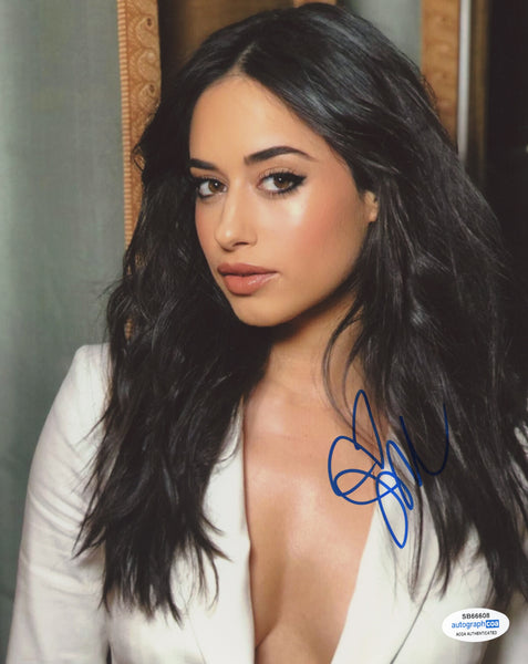 Jeanine Mason Sexy Signed Autograph 8x10 Photo ACOA