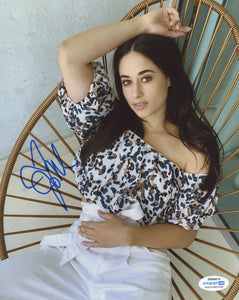 Jeanine Mason Sexy Signed Autograph 8x10 Photo ACOA