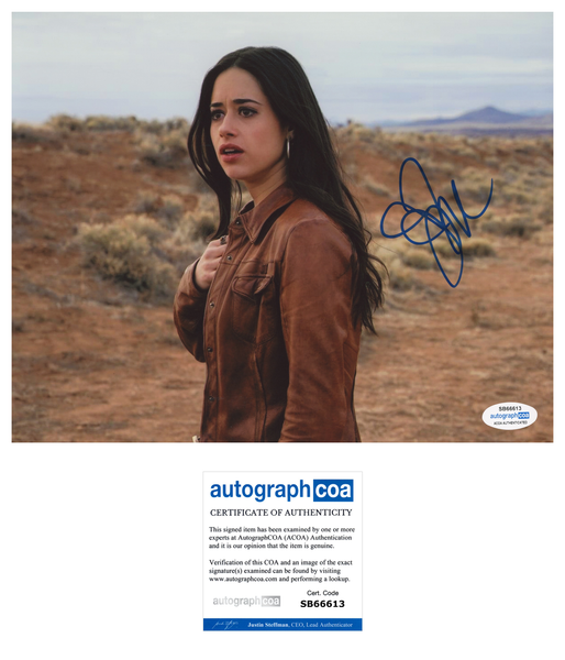 Jeanine Mason Sexy Signed Autograph 8x10 Photo ACOA