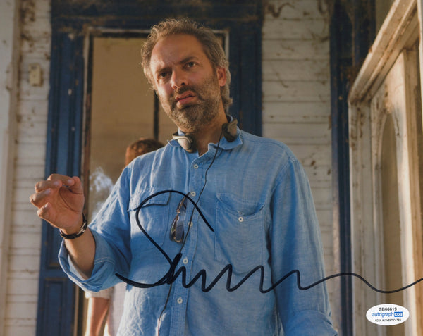 Sam Mendes Bond Signed Autograph 8x10 Photo ACOA