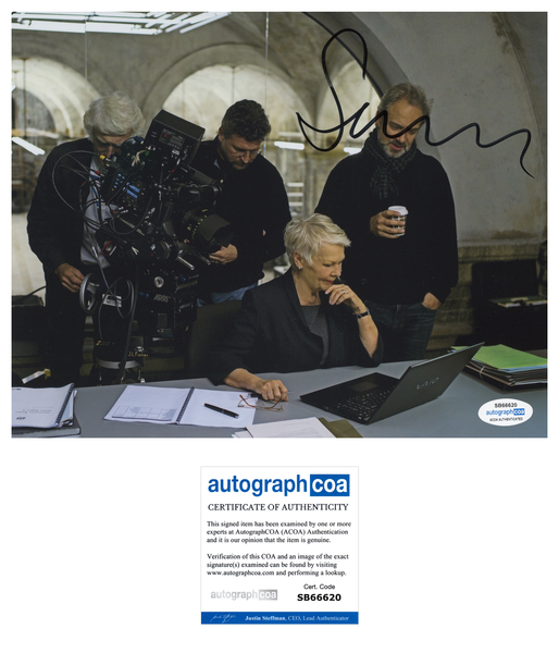 Sam Mendes Bond Signed Autograph 8x10 Photo ACOA