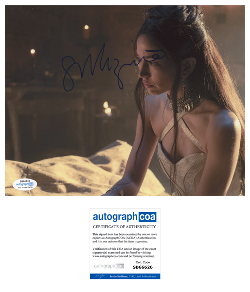 Sonoya Mizuno House of Dragon Signed Autograph 8x10 Photo ACOA