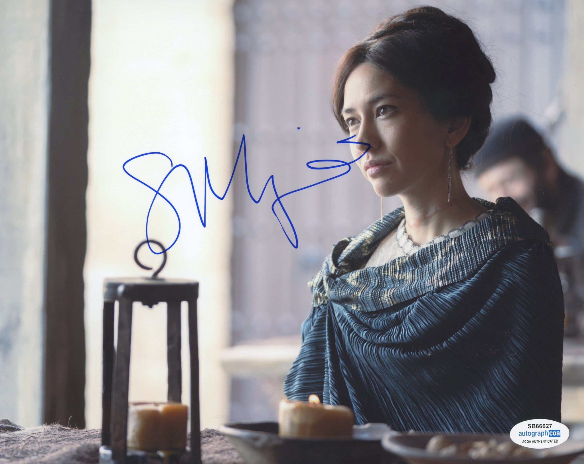 Sonoya Mizuno House of Dragon Signed Autograph 8x10 Photo ACOA