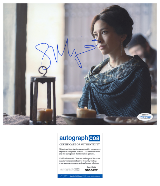 Sonoya Mizuno House of Dragon Signed Autograph 8x10 Photo ACOA