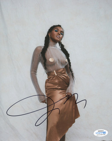 Janelle Monae Sexy Signed Autograph 8x10 Photo ACOA