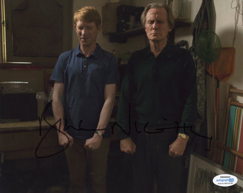 Bill Nighy About Time Signed Autograph 8x10 Photo ACOA