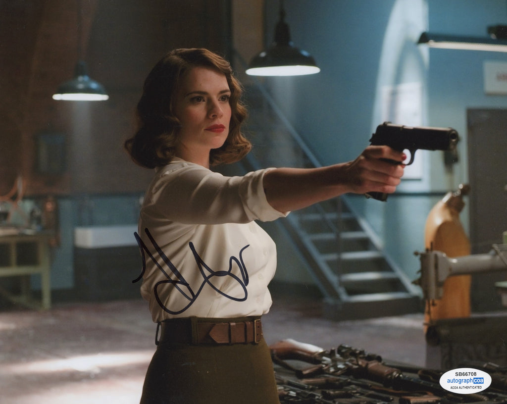 Hayley Atwell Agent Carter Signed Autograph 8x10 Photo ACOA Outlaw hayley-atwell-agent-carter-signed-autograph-8x10-photo-acoa-outlaw
