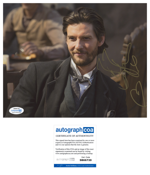 Ben Barnes Westworld Signed Autograph 8x10 Photo ACOA