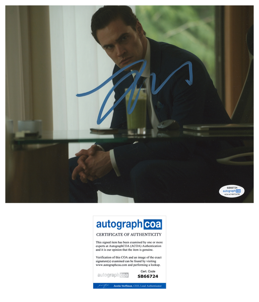 Tom Bateman Behind Her Eyes Signed Autograph 8x10 Photo ACOA