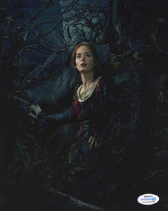 Emily Blunt Into the Woods Signed Autograph 8x10 Photo ACOA