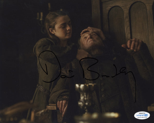 David Bradley Game of Thrones Signed Autograph 8x10 Photo ACOA