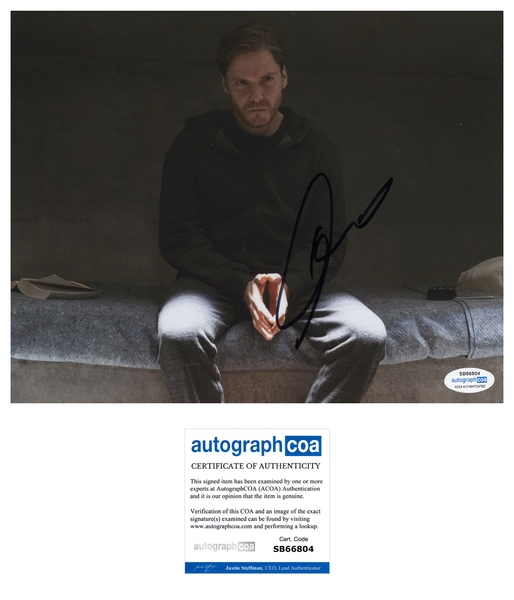 Daniel Bruhl Captain Winter Soldier Signed Autograph 8x10 Photo ACOA