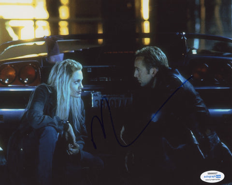 Nicolas Cage Gone in 60 Signed Autograph 8x10 Photo ACOA