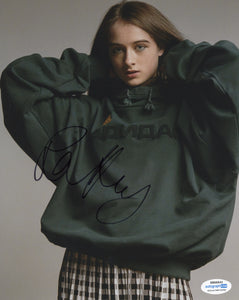 Raffey Cassidy Sexy Signed Autograph 8x10 Photo ACOA