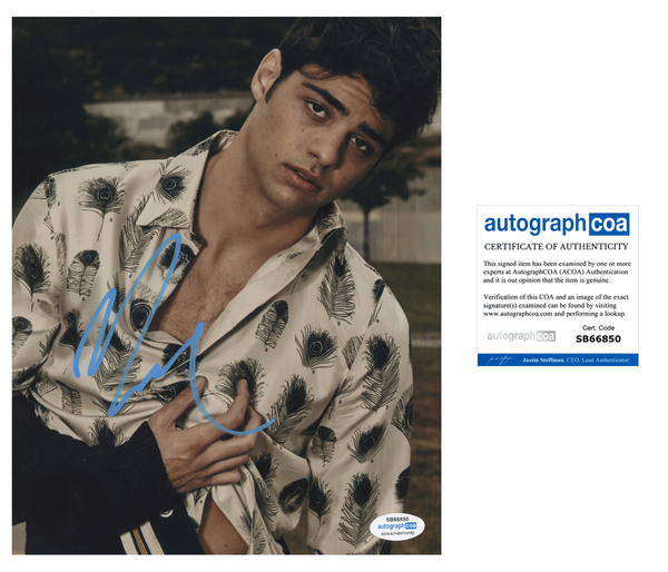 Noah Centineo Black Adam Signed Autograph 8x10 Photo ACOA