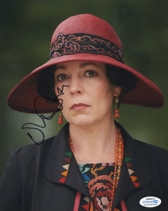 Olivia Colman Mothering Sunday Signed Autograph 8x10 Photo ACOA